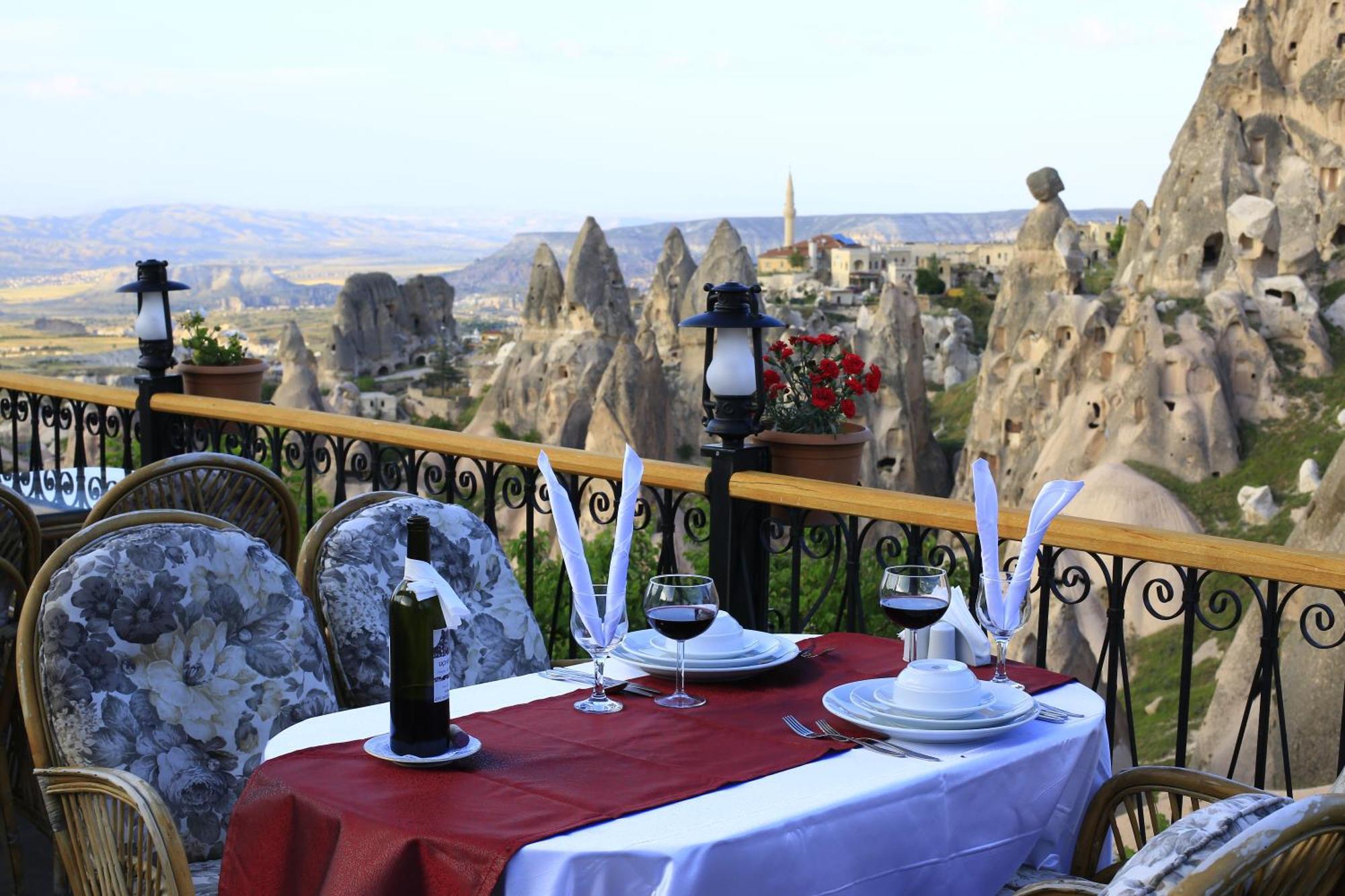 Hermes Cave Hotel Учисар Экстерьер фото