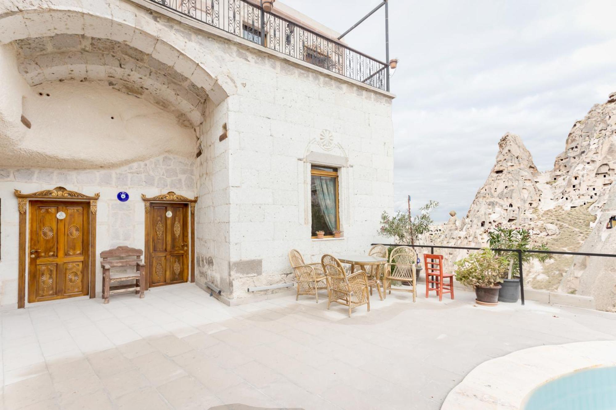 Hermes Cave Hotel Учисар Экстерьер фото