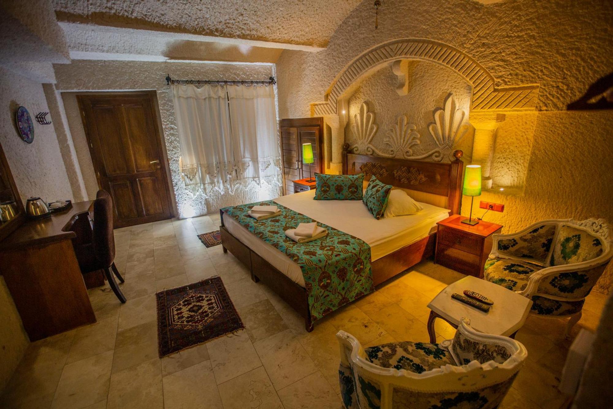 Hermes Cave Hotel Учисар Номер фото