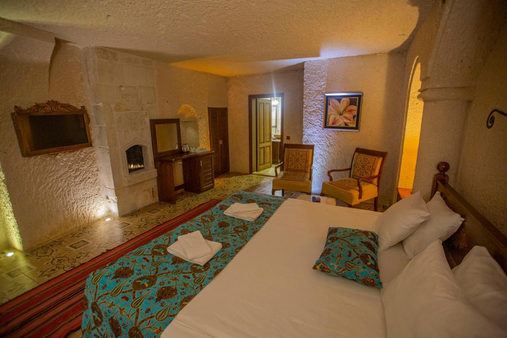 Hermes Cave Hotel Учисар Номер фото