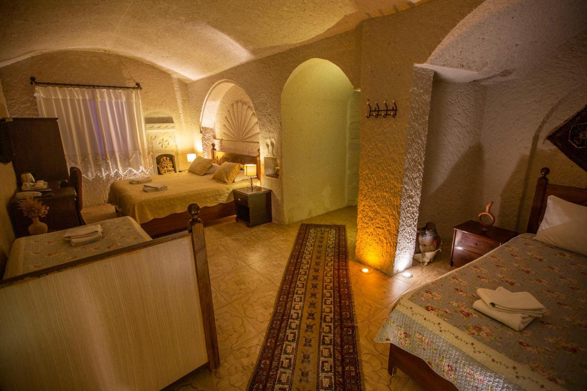 Hermes Cave Hotel Учисар Номер фото
