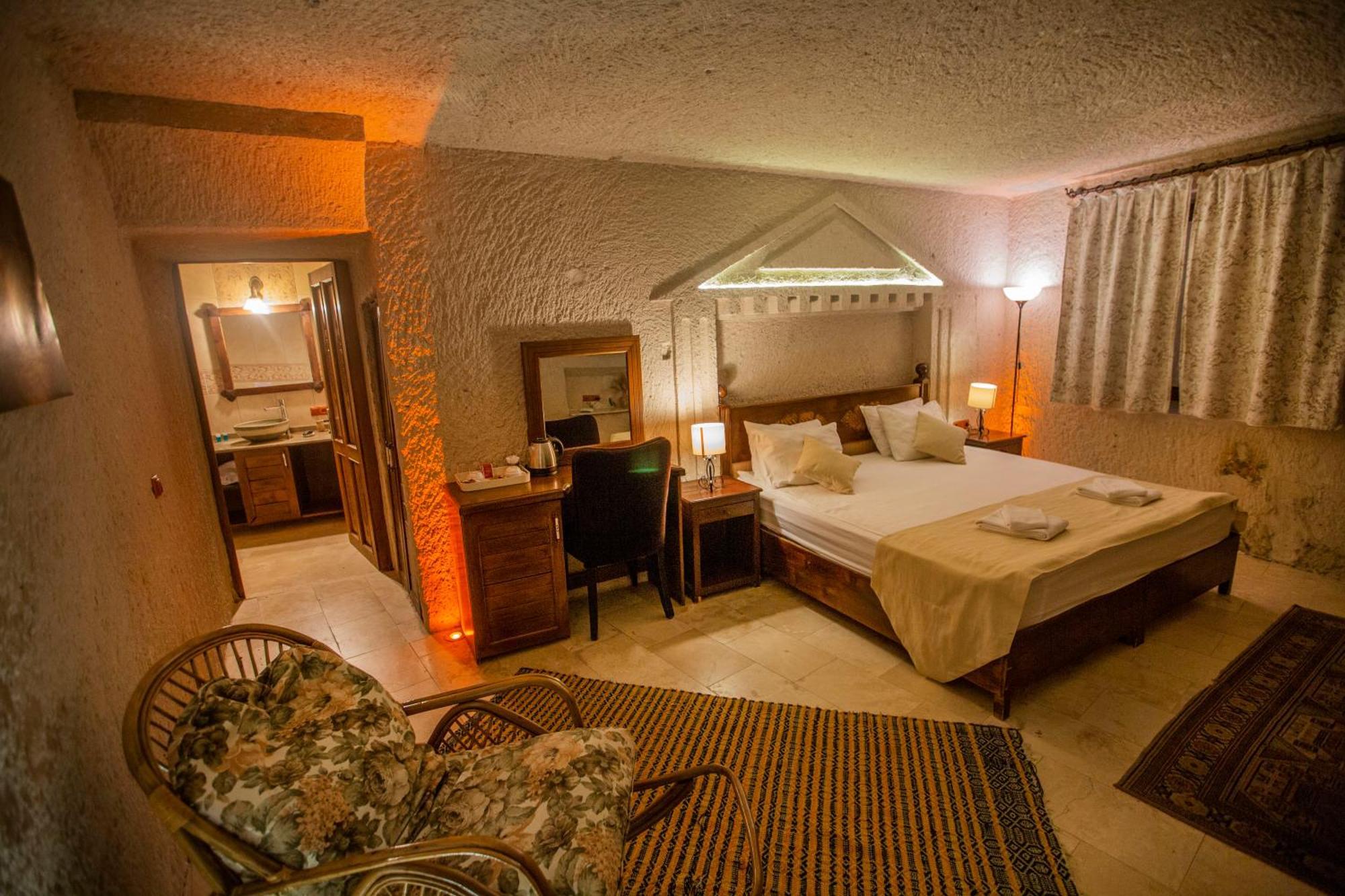 Hermes Cave Hotel Учисар Номер фото