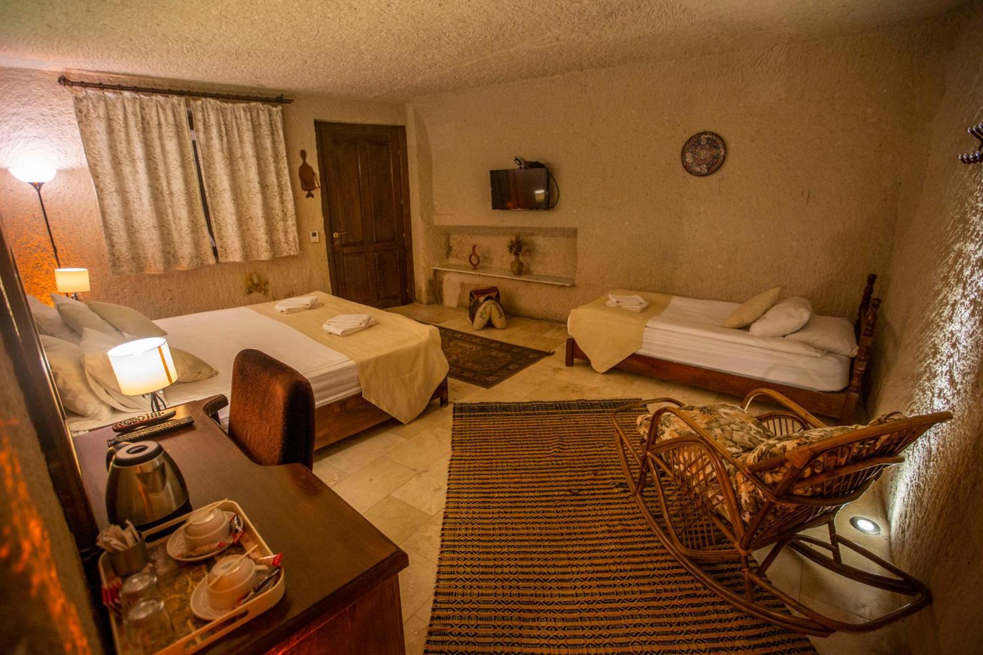 Hermes Cave Hotel Учисар Номер фото