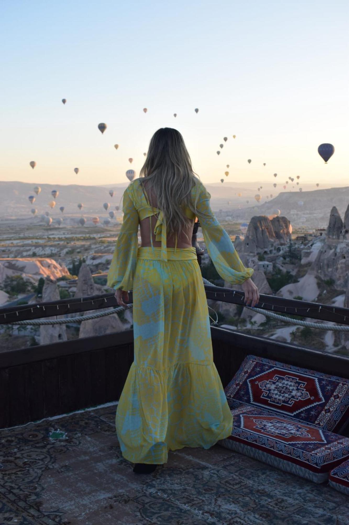 Hermes Cave Hotel Учисар Экстерьер фото