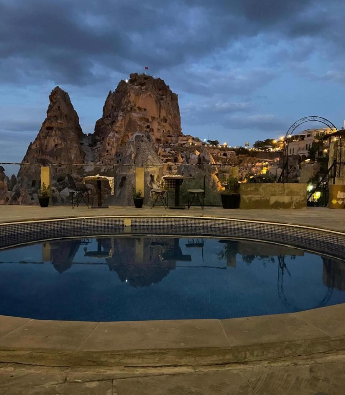 Hermes Cave Hotel Учисар Экстерьер фото