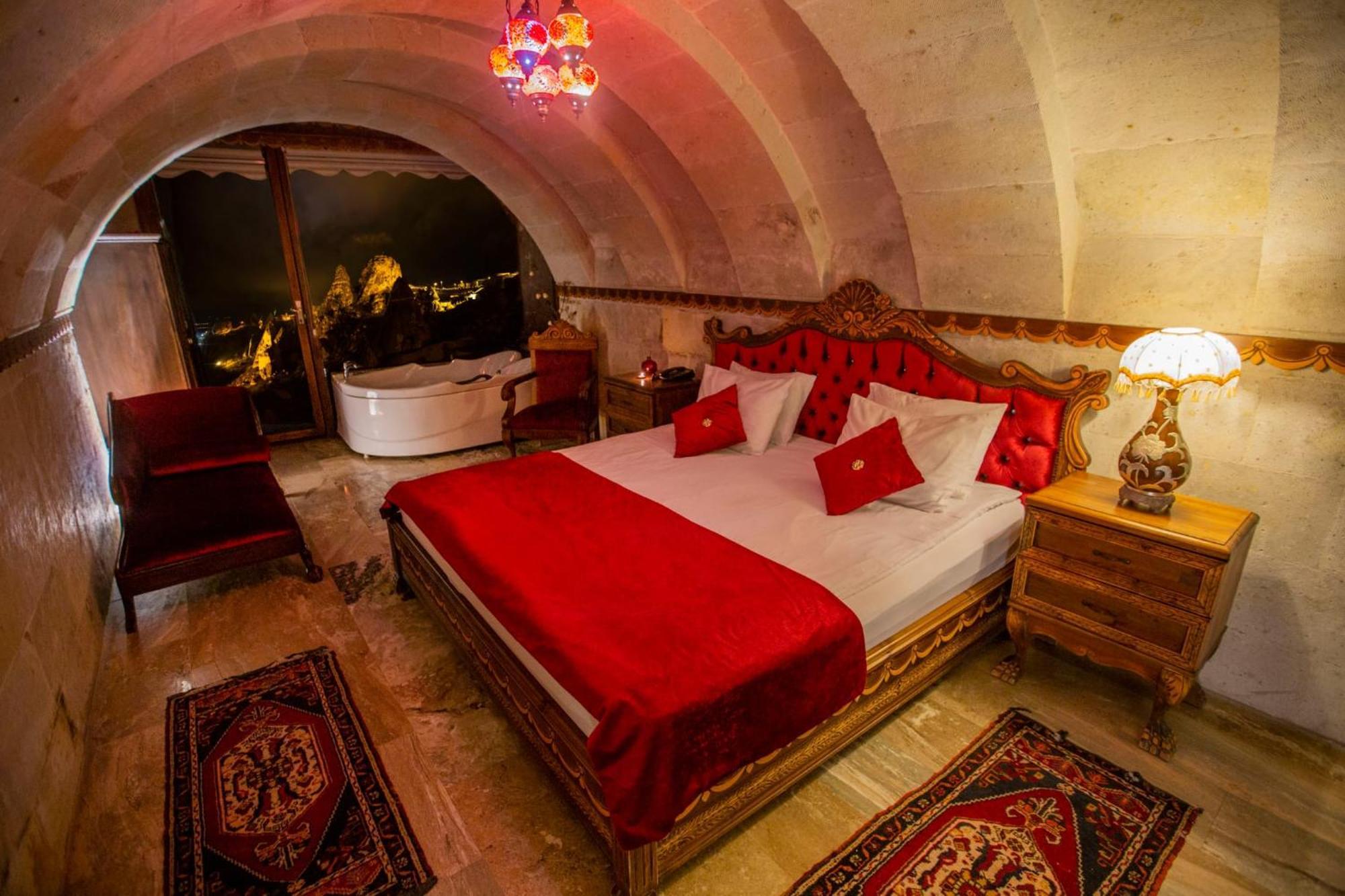 Hermes Cave Hotel Учисар Экстерьер фото