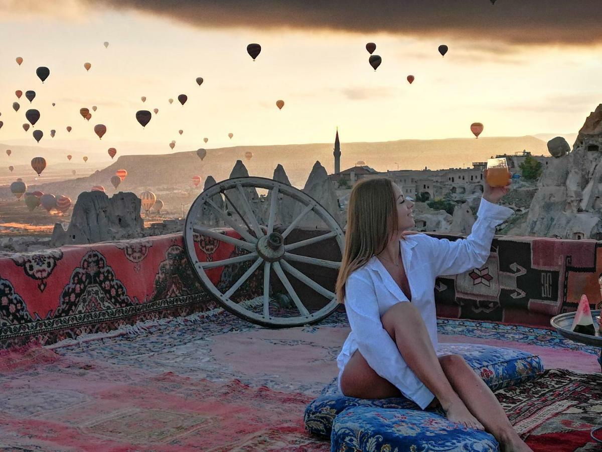 Hermes Cave Hotel Учисар Экстерьер фото