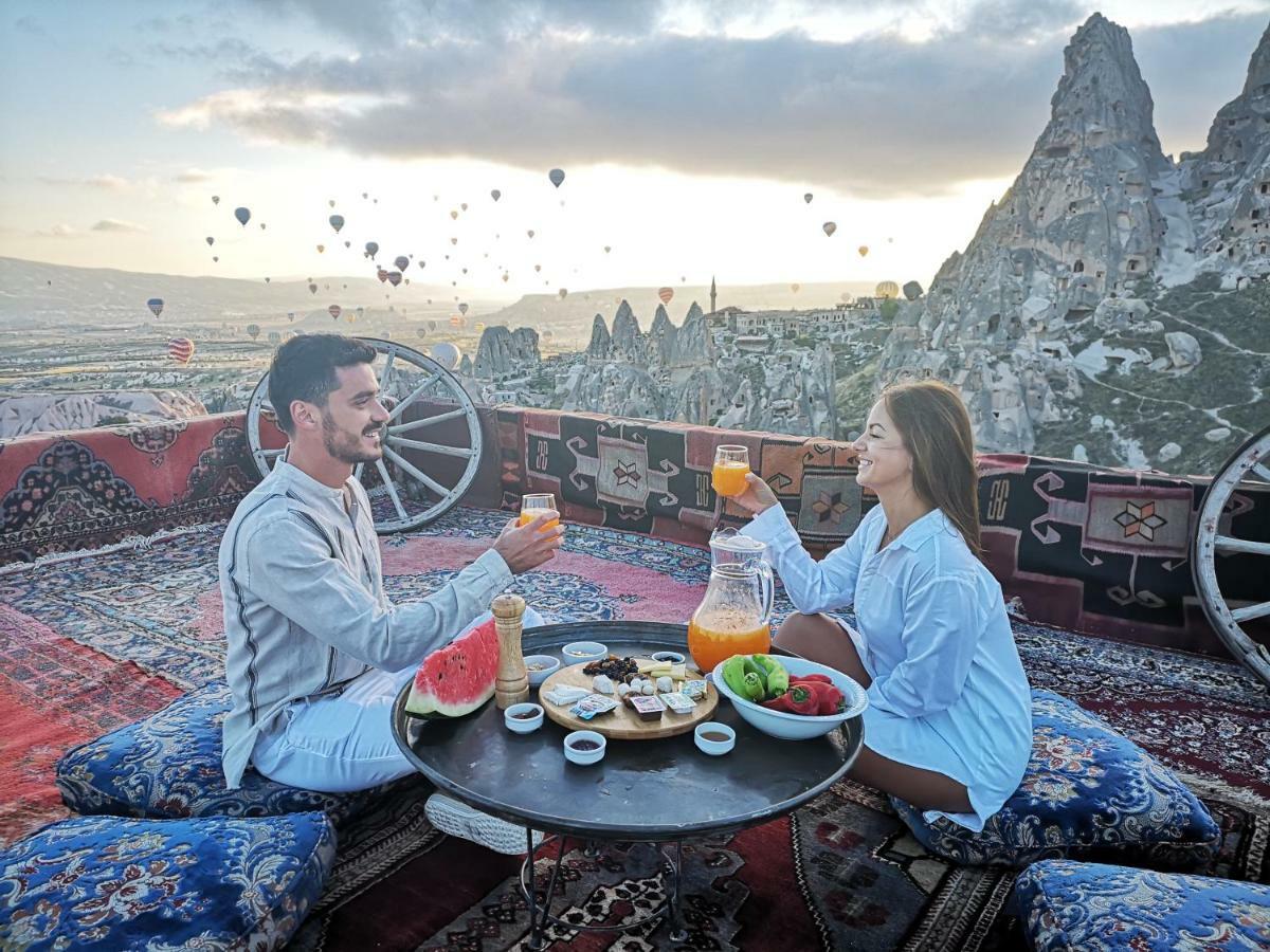 Hermes Cave Hotel Учисар Экстерьер фото