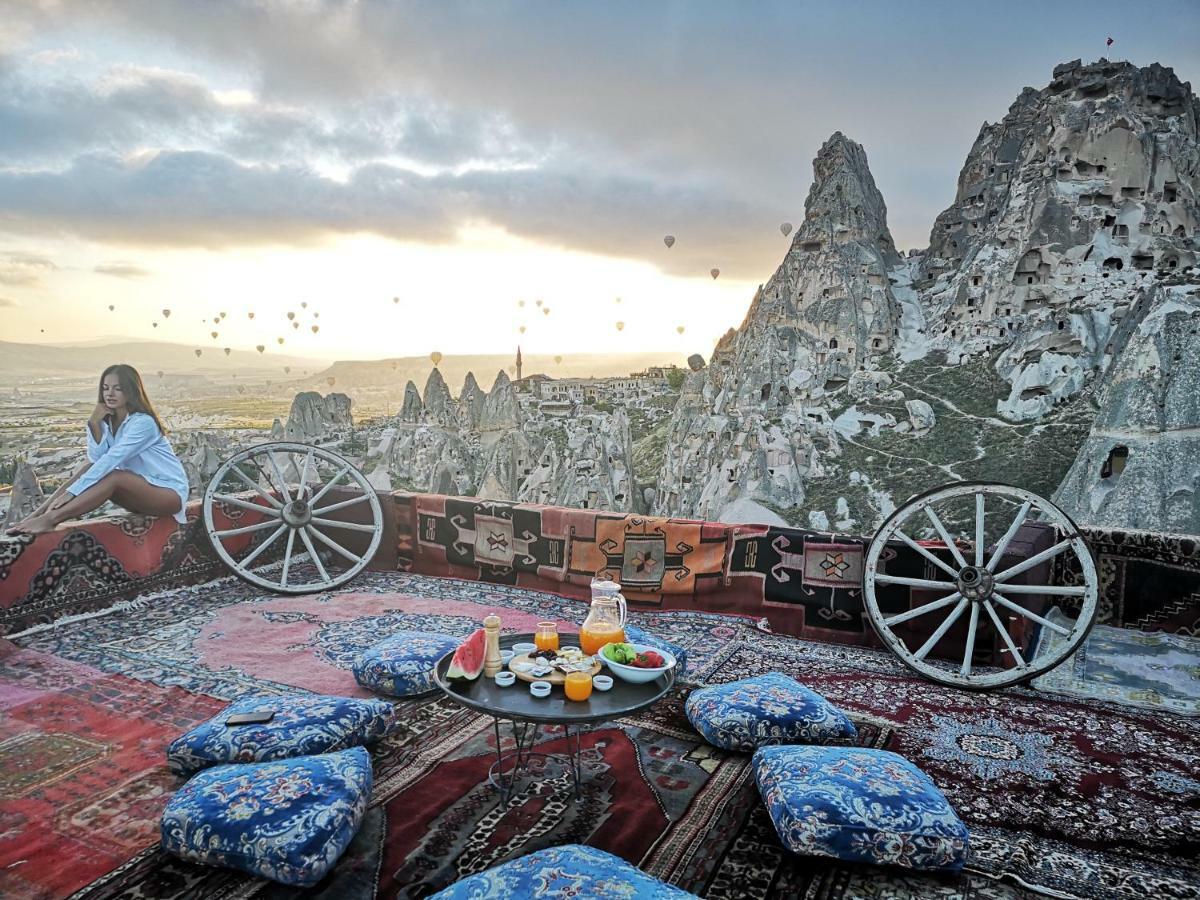 Hermes Cave Hotel Учисар Экстерьер фото