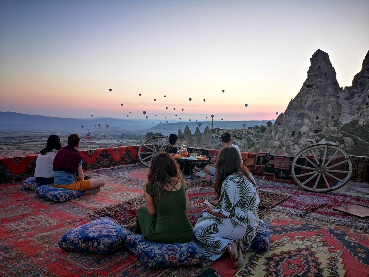 Hermes Cave Hotel Учисар Экстерьер фото